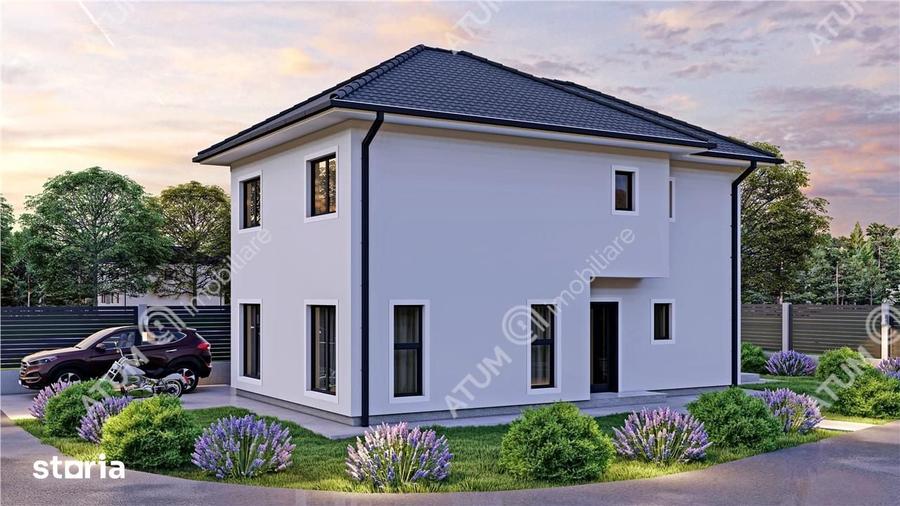 Casa individuala la cheie 4 camere decomandate si 340 mp teren - 1