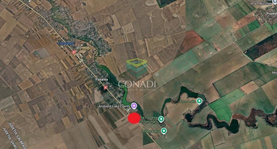 Teren Construcții intravilan de 2010 mp, în Frumușani