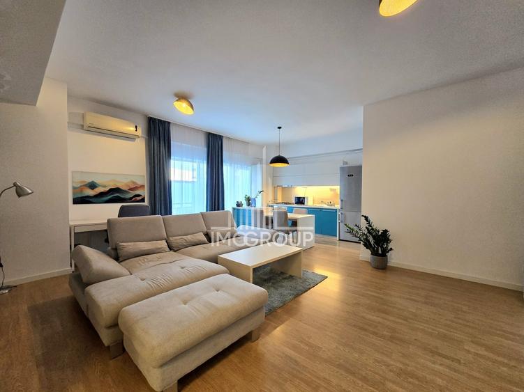 Apartament cu 2 camere semidecomandat, mobilat în Central