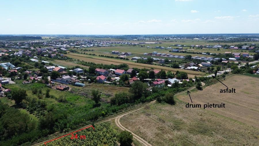 Teren Construcții intravilan de 13800 mp, în Dârza