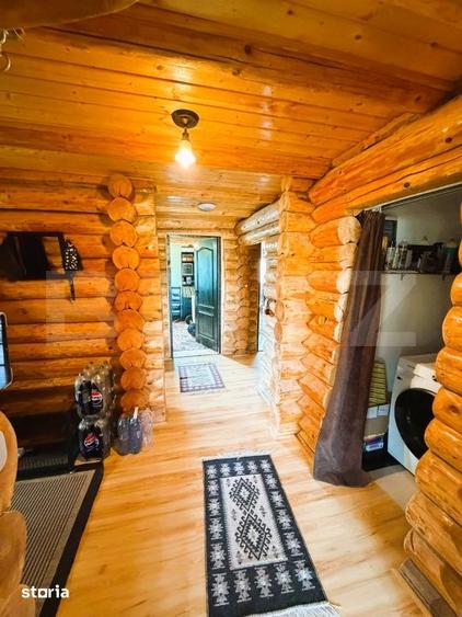 Casa din busteni, 4ari teren, Plopeni, Suceava - 4