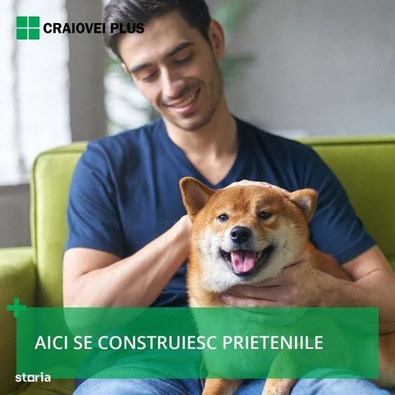 Apartament cu 3 camere semidecomandat în Craiovei