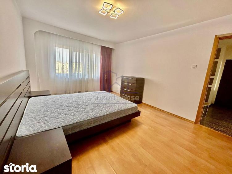 Apartament cu 3 camere decomandat, mobilat în Cantacuzino
