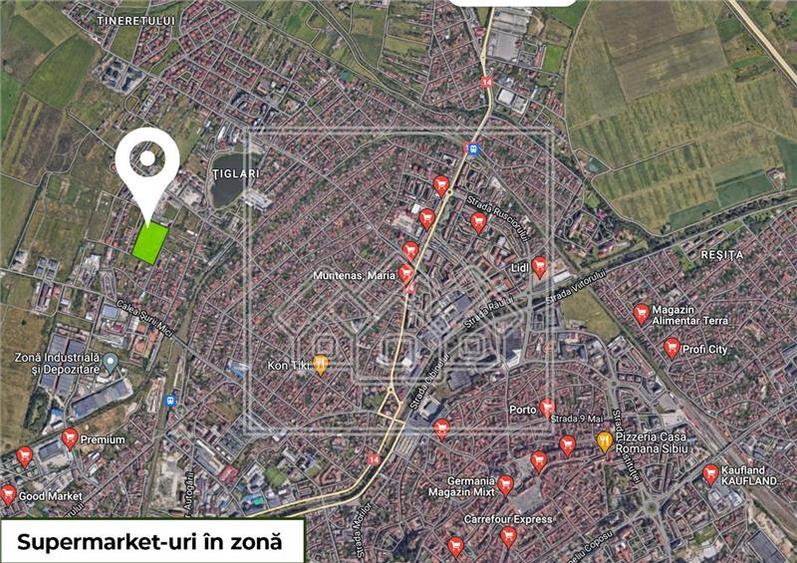 Teren Construcții intravilan de 5356 mp, în Țiglari