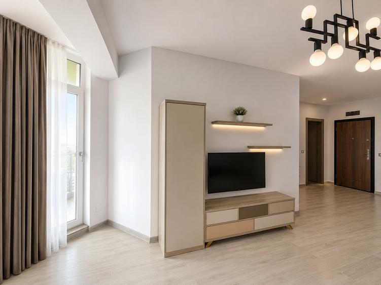 Apartament cu 2 camere semidecomandat, mobilat în Mamaia-Sat