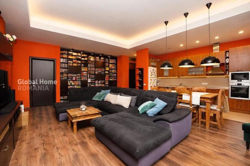 Apartament cu 3 camere semidecomandat în Herăstrău
