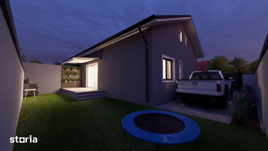 Casă cu 3 camere cu Teren 250 Mp în Sânmihaiu Român