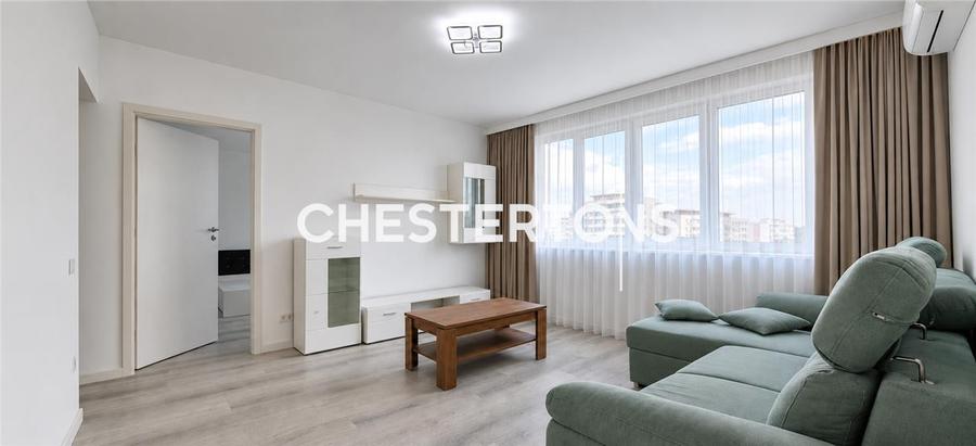 Apartament cu 3 camere semidecomandat, mobilat în Central