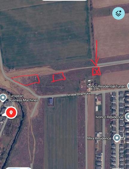 Teren Construcții intravilan de 340 mp, în Tunari