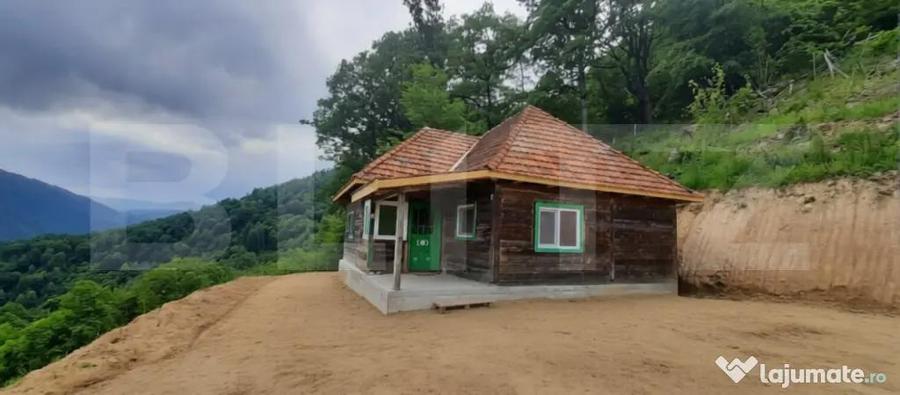 Cabana superba din barne de lemn, zona montana ?ugag - 9