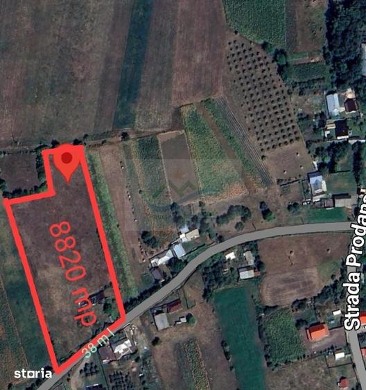 Teren de 8821 mp, în Răucești