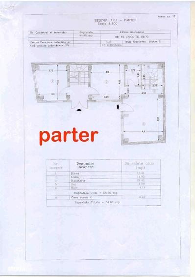 Casă cu 4 camere cu Teren 38 Mp în Tei