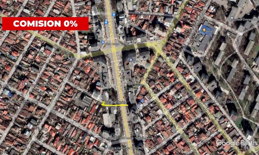 Teren Construcții intravilan de 501 mp, în Trocadero