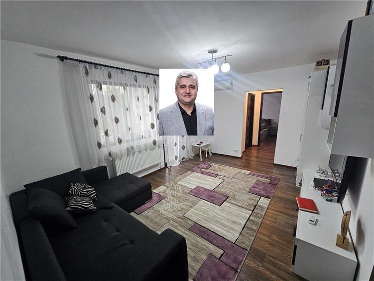Apartament cu 2 camere semidecomandat, mobilat în Micro III