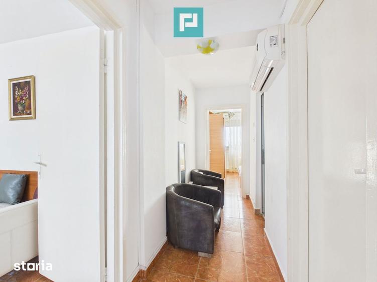 Apartament cu 3 camere, mobilat în Central