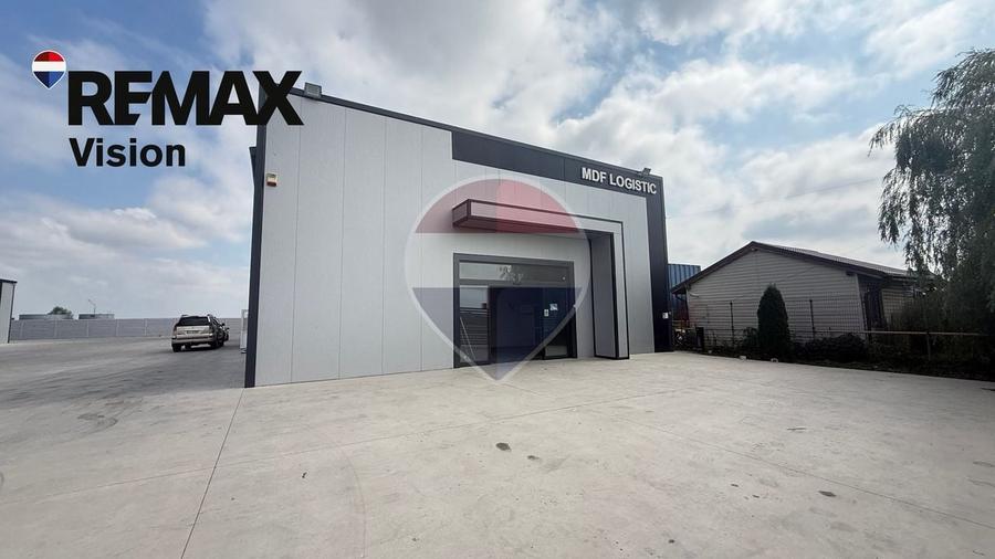 Spațiu industrial de 560mp de închiriat în zona Ghercesti - 1