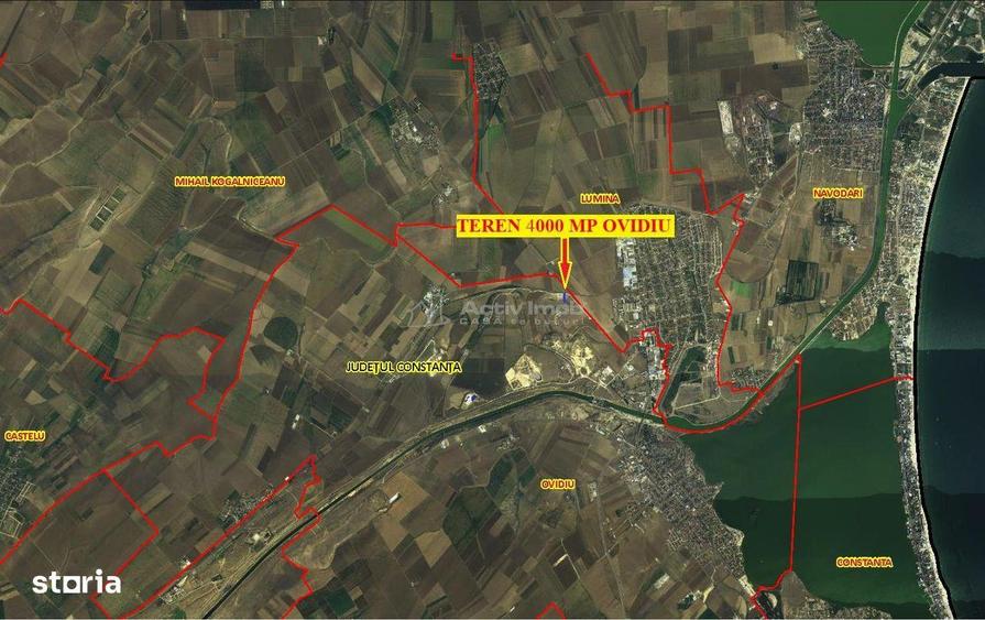 Ovidiu, Constanta, langa DN2AE60 pretabil ferma, parcare, fotovoltaic - 8