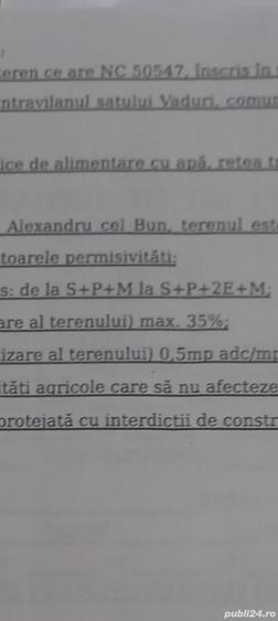 Teren de 3062 mp, în Alexandru cel Bun