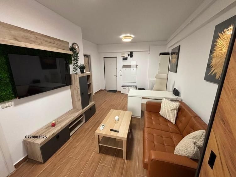 Apartament cu 2 camere semidecomandat, mobilat în Chiajna