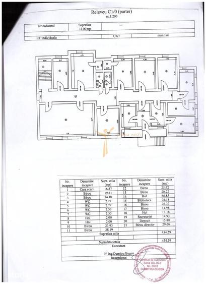Spațiu comercial, de 604.26 mp, în Copou