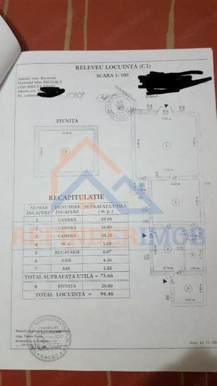 Teren de 335 mp, în Viilor