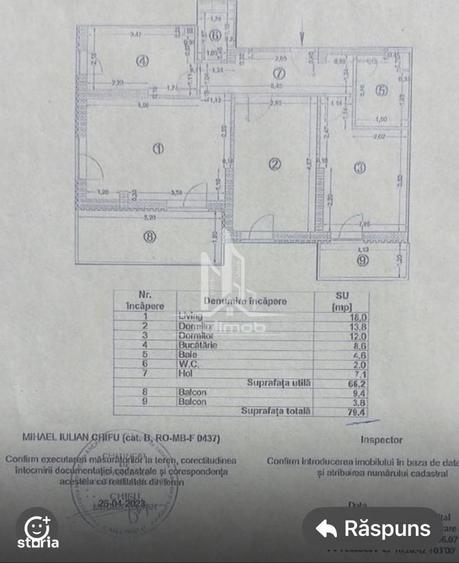 Apartament 3 camere decomandat 2 bai 2 balcoane Grand Arena. - 6