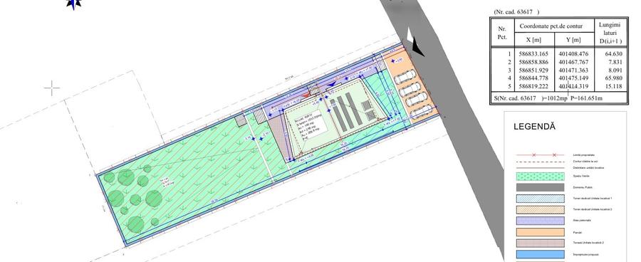 Teren Construcții intravilan de 1012 mp, în Dezmir