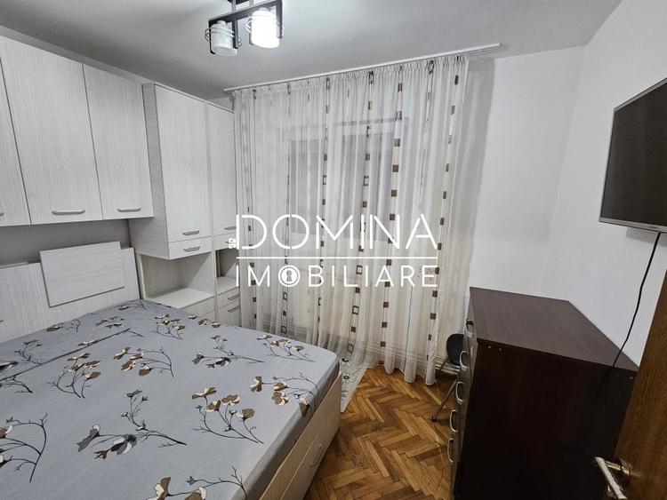 Apartament cu 3 camere semidecomandat, mobilat în 9 Mai