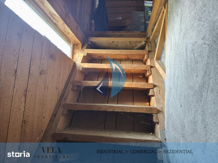 Casa din piatra si lemn in Dumbravioara cu teren intravilan 1.600 mp - 9