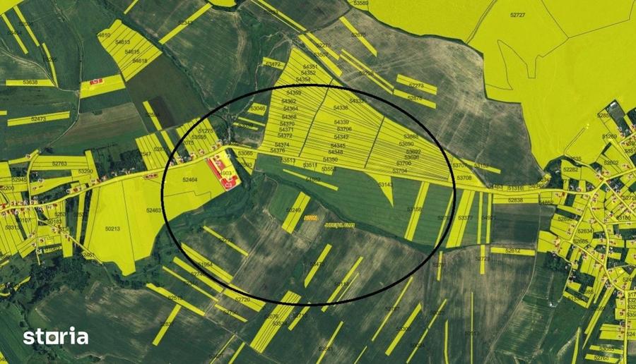 Teren de 4300 mp, în Aiton