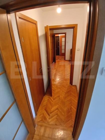 Apartament cu 2 camere de 50mp, semidecomandat, în zonă liniștită - 9