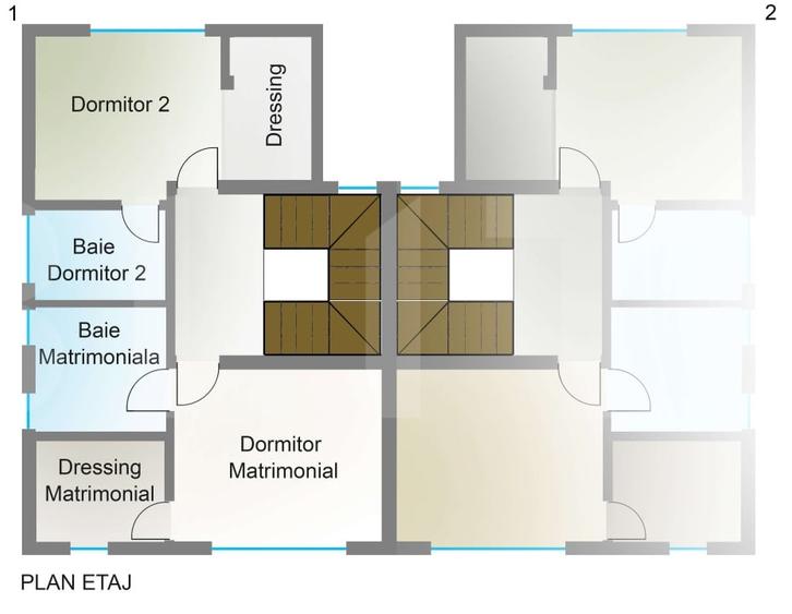 Duplex cu 5 camere cu Canalizare în Făget