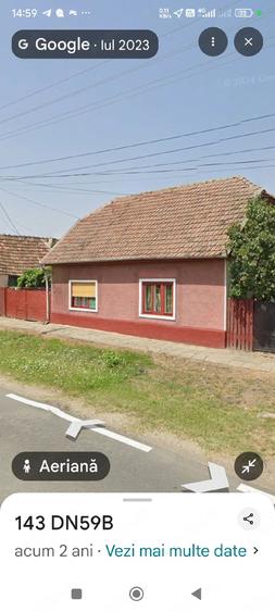 Casă cu 2 camere cu Teren 1200 Mp în Pustiniș