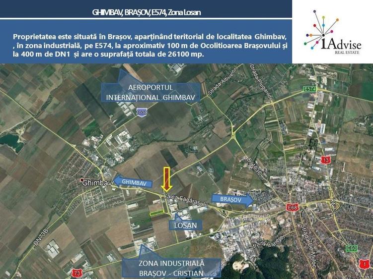 Teren Construcții intravilan de 26100 mp, în Exterior Est
