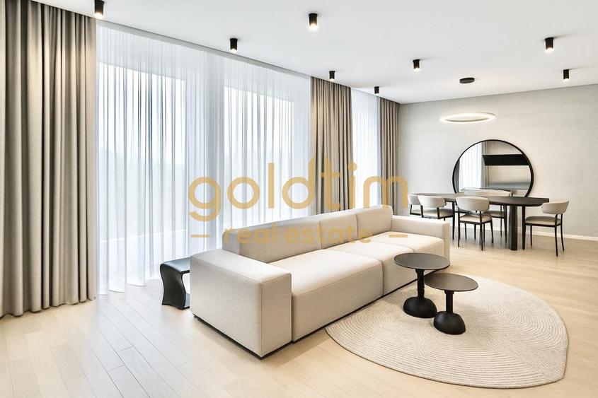 Apartament cu 3 camere decomandat, mobilat în Floreasca