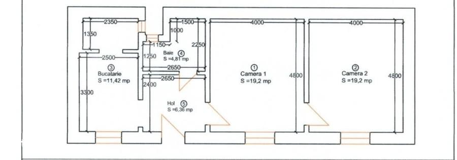 Apartament elegant cu tavane inalte si farmec interbelic - 3