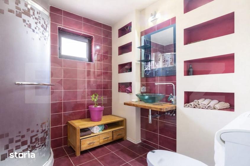 Apartament cu 3 camere, mobilat în Baciu