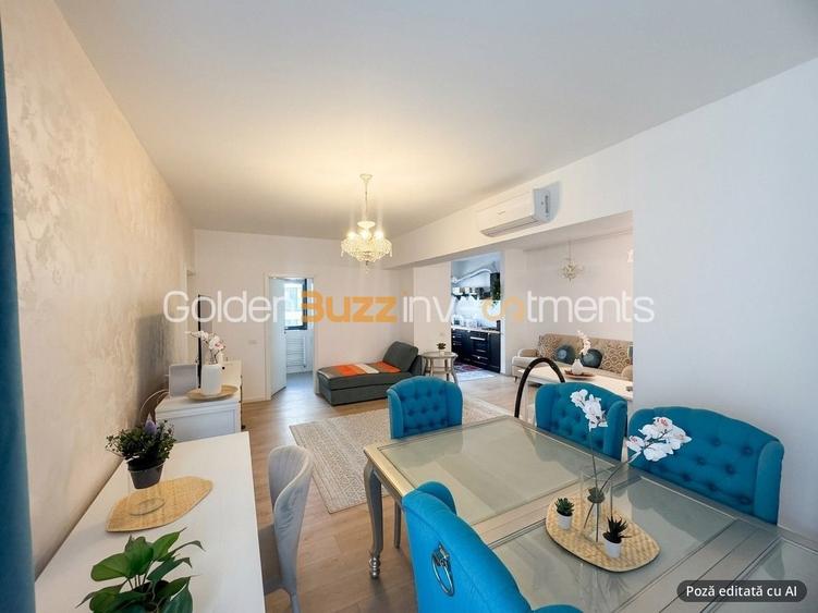 Apartament cu 3 camere decomandat, mobilat în Pipera