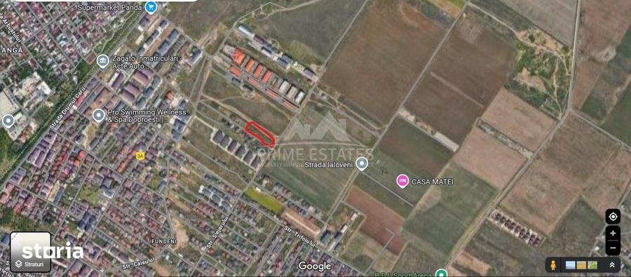 Spațiu comercial, de 3,000 mp, în Dobroești