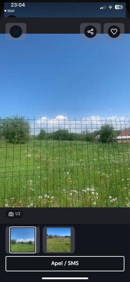 Teren de 3734 mp, în Albești