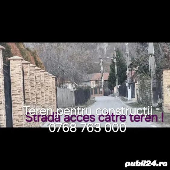 Teren de 2698 mp, în Gura Ocniței