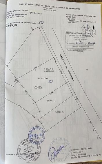 Teren de 4000 mp, în Exterior Vest