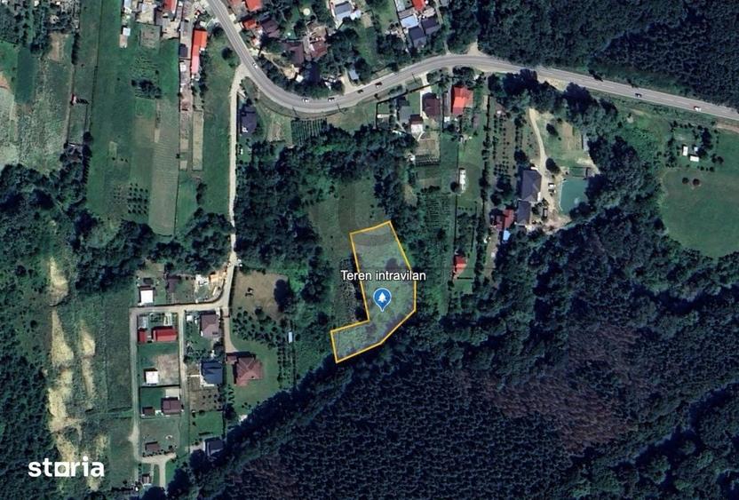 Teren de 3128 mp, în Mărgineni