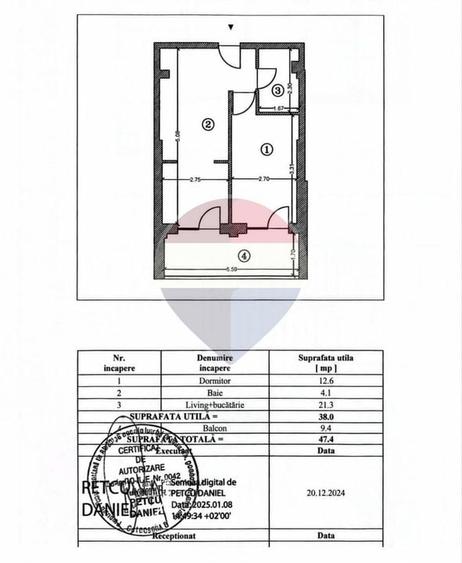 Apartament cu 2 camere semidecomandat în Vitan-Bârzești