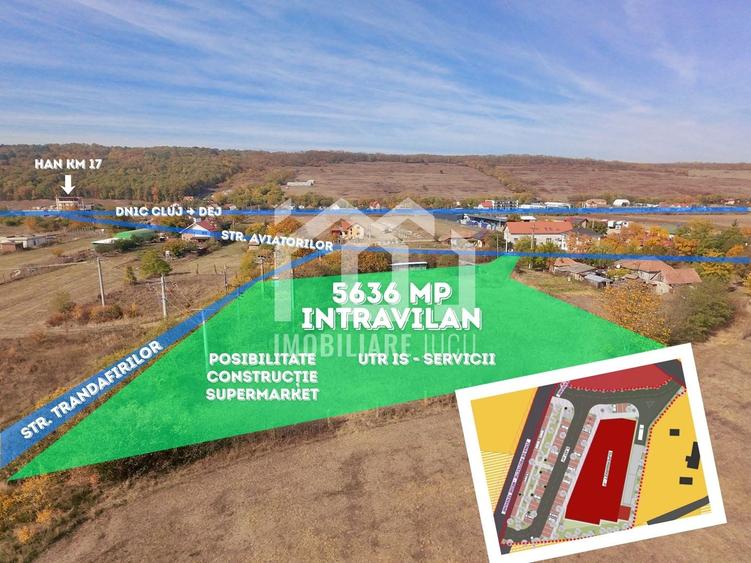 Teren Construcții intravilan de 5636 mp, în Jucu de Mijloc