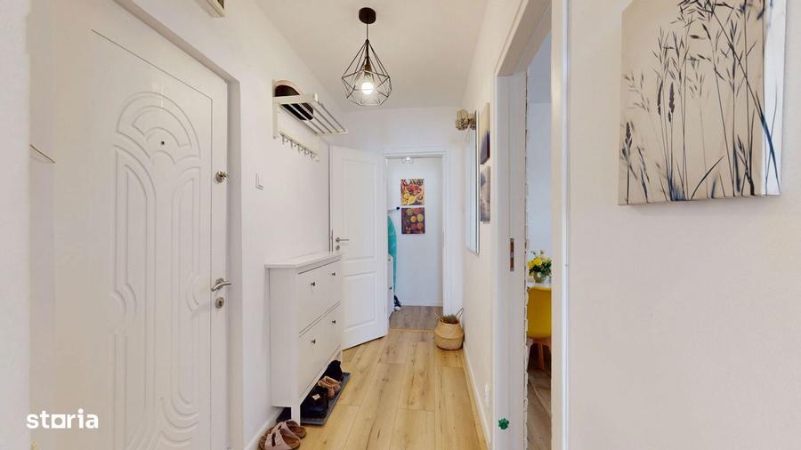 Apartament cu 3 camere decomandat, mobilat în Doamna Ghica