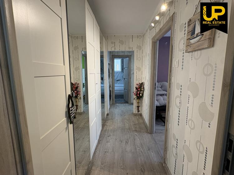 Apartament cu 3 camere semidecomandat, mobilat în Titan