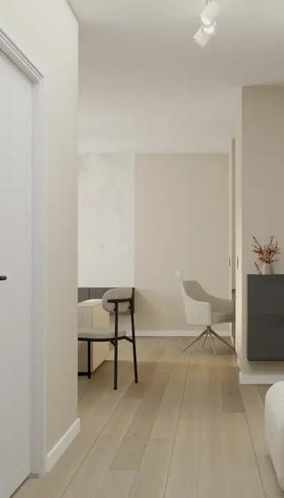 Apartament cu 2 camere semidecomandat, mobilat în Voluntari