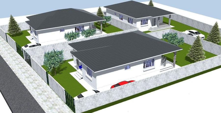 Casă individuală cu 4 camere cu Teren 685 Mp în Ostratu