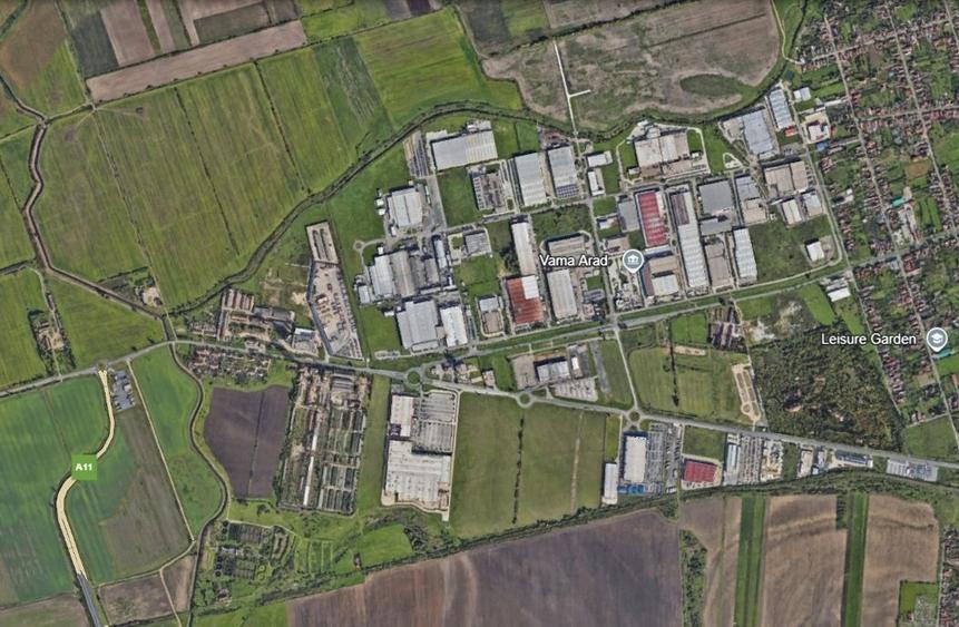 Spațiu industrial, de 1,611 mp, în Vest
